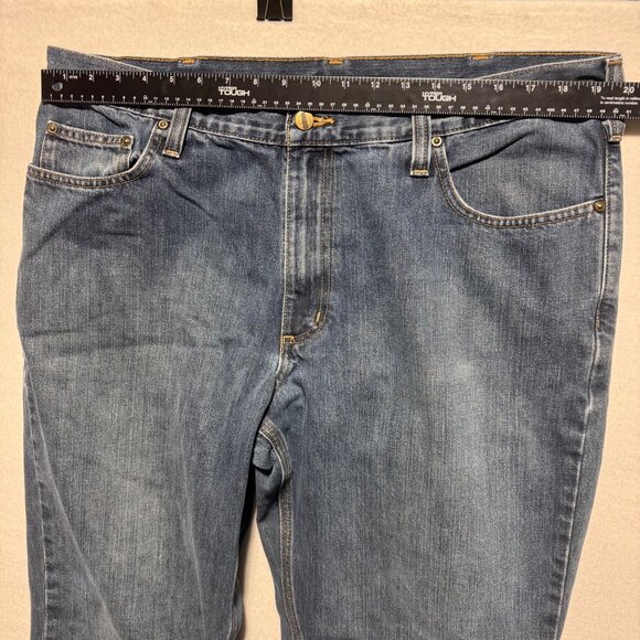 Carhartt Men's Jeans 38x32 Relaxed Fit Blue Denim RN# 14806 - Picture 6 of 8